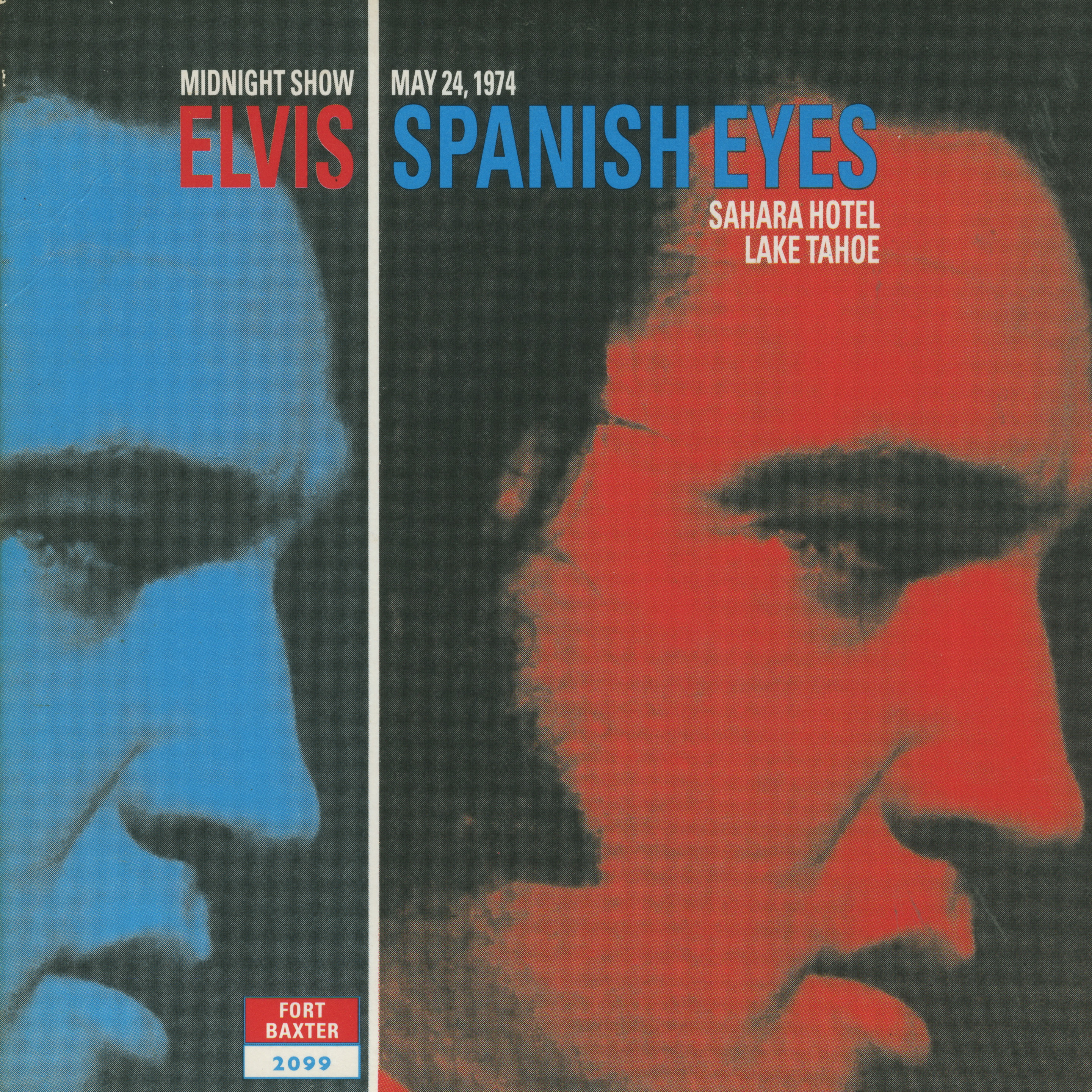 Elvis Presley  Spanish Eyes Live At Lake Tahoe 1974 : Front